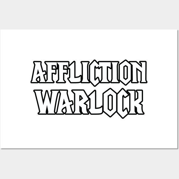 Affliction Warlock Wall Art by snitts